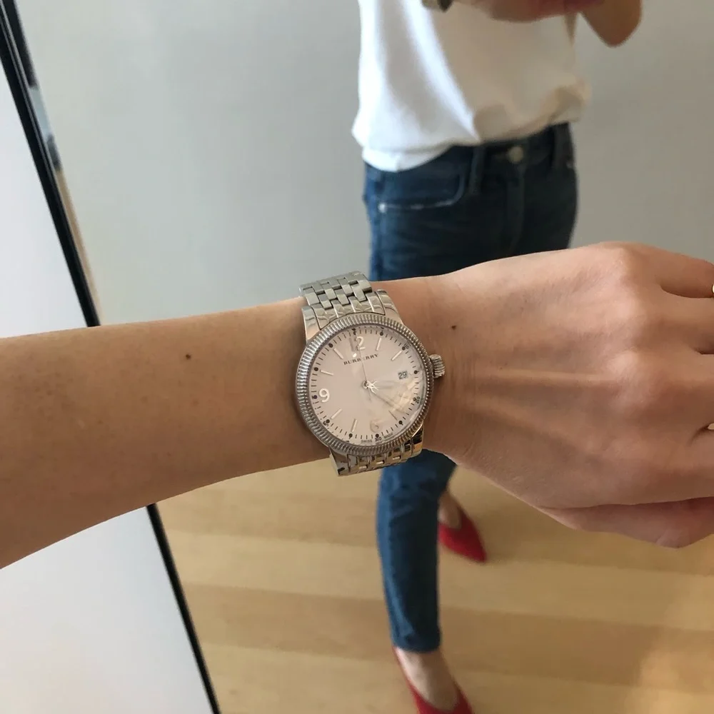 Burberry the Utilitarian White Dial Stainless Steel watch - Picture 3 of 10